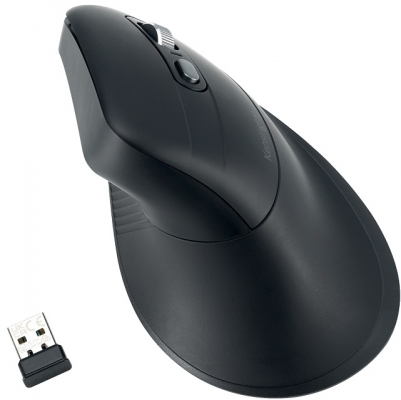 Mouse Kensington EQ MY630, reincarcabil, conexiune duala, plastic partial reciclat, negru